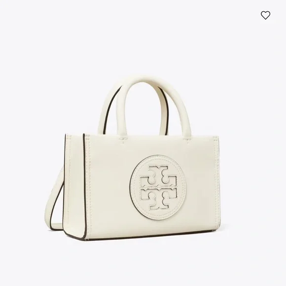 Tory Burch Cream Mini Ella Bio Tote - Picture 3 of 6